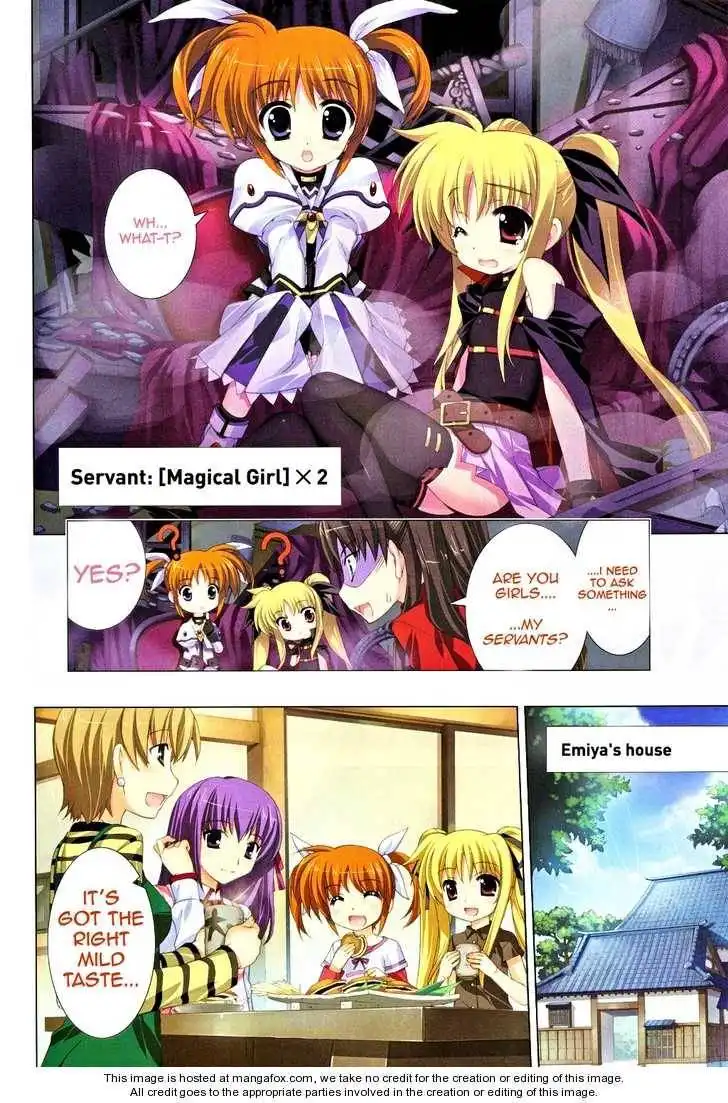 Fate/stay night x Magical Girl Lyrical Nanoha Chapter 1 2